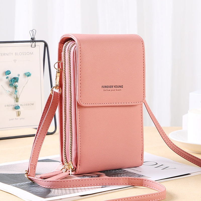 Buylor Bolsas Women&#39;s Bag 2023 Trend Handbags Soft Leather Wallets Touch Screen Cell Phone Purse Fashion Crossbody Shoulder Bags