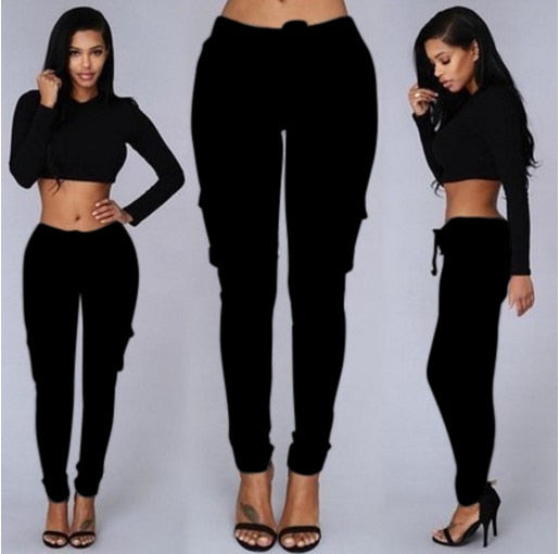 Elastic Sexy Skinny Pencil Jeans For Women Black High Waist Jeans Woman Y2K Streetwear Denim Pants Cargo Jeans Trousers Leggings