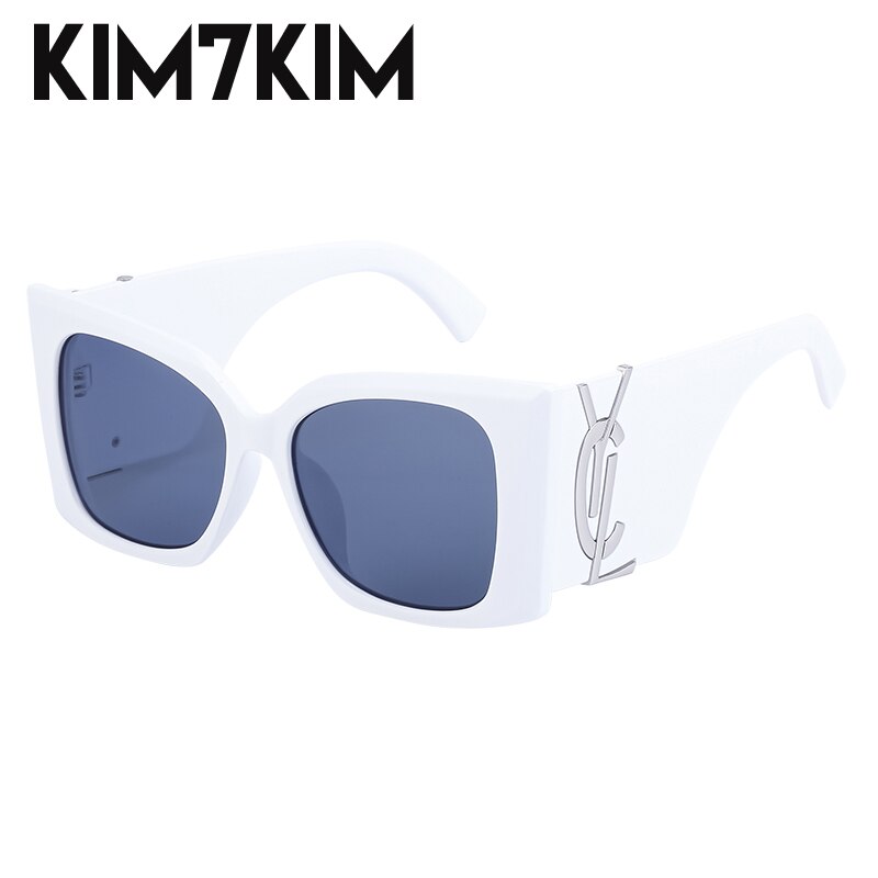 Oversized Cat Eye Sunglasses Women 2023 Luxury Brand Designer Fashion Big Frame Square Sun Glasses Female Gradient Shades UV400