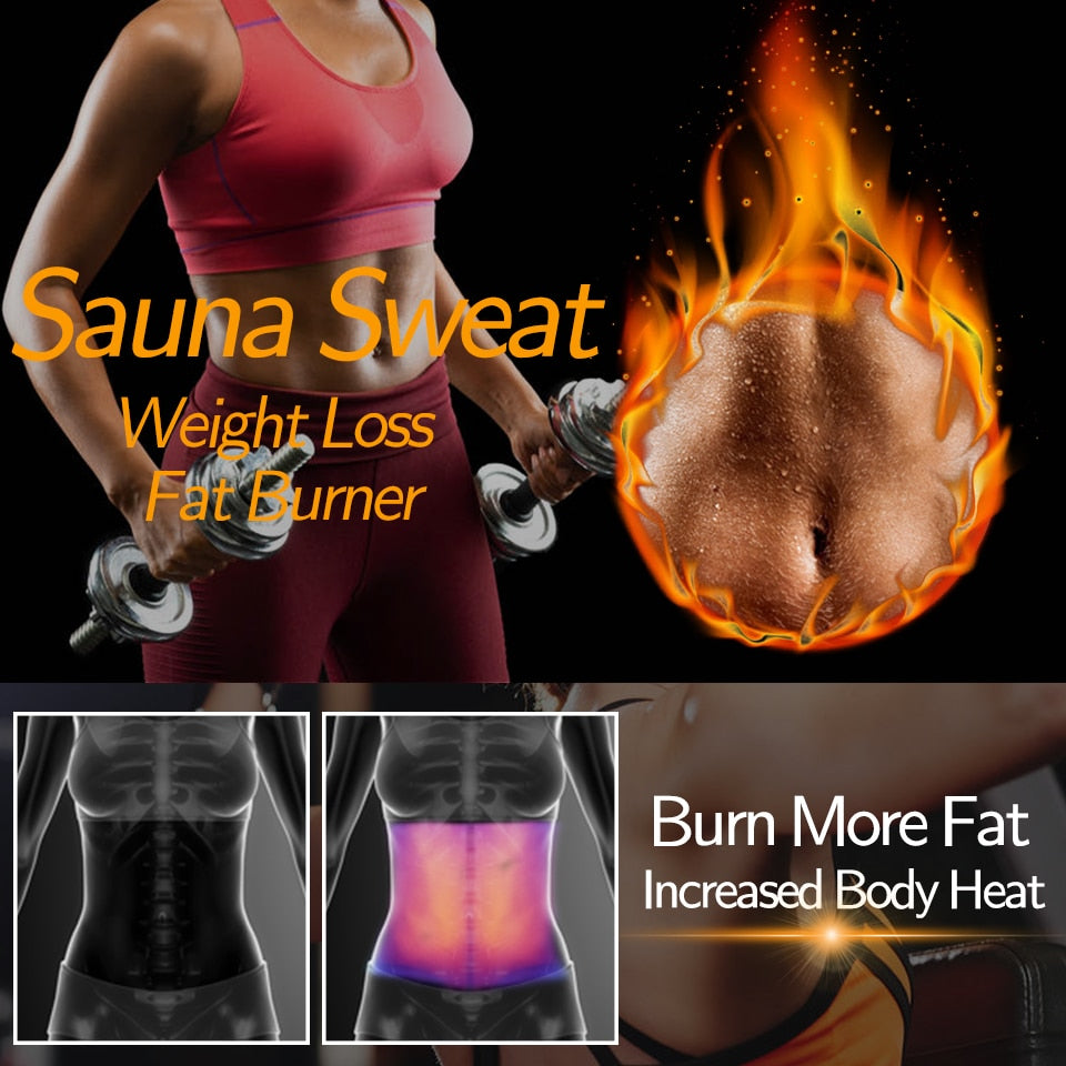 Sauna Waist Trimmer Belly Wrap Workout Sport Sweat Band Abdominal Trainer Weight Loss Body Shaper Tummy Control Slimming Belt