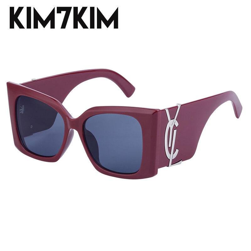 Oversized Cat Eye Sunglasses Women 2023 Luxury Brand Designer Fashion Big Frame Square Sun Glasses Female Gradient Shades UV400