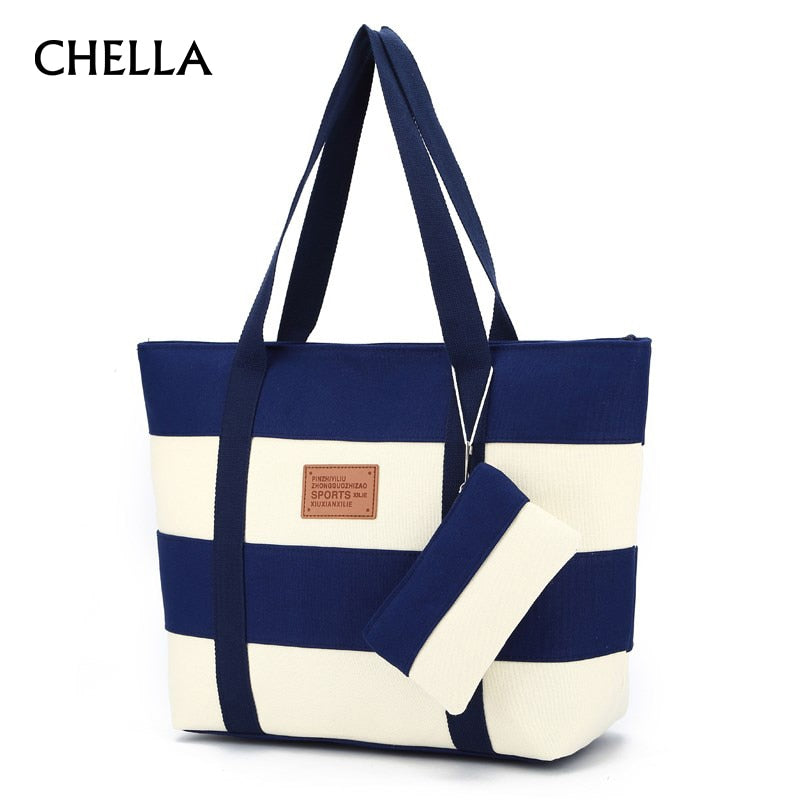 Women Canvas Beach Bags Fashion Large Handbags Female Shoulder Bag Ladies Shopping Messenger Tote Handbag Designer Bolsa SS0337