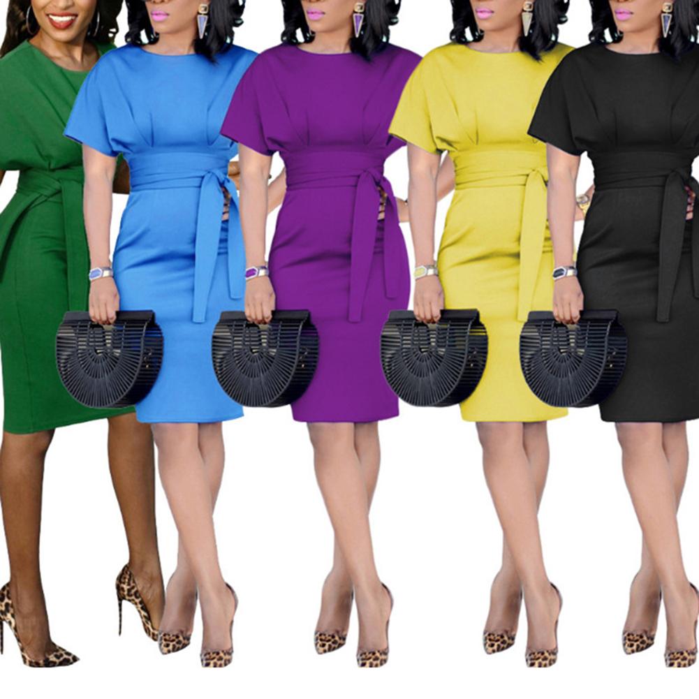 ladies formal dresses for office bodycon  Casual Wear to Work Business Pencil Dress